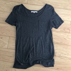 LOFT scoopneck tee